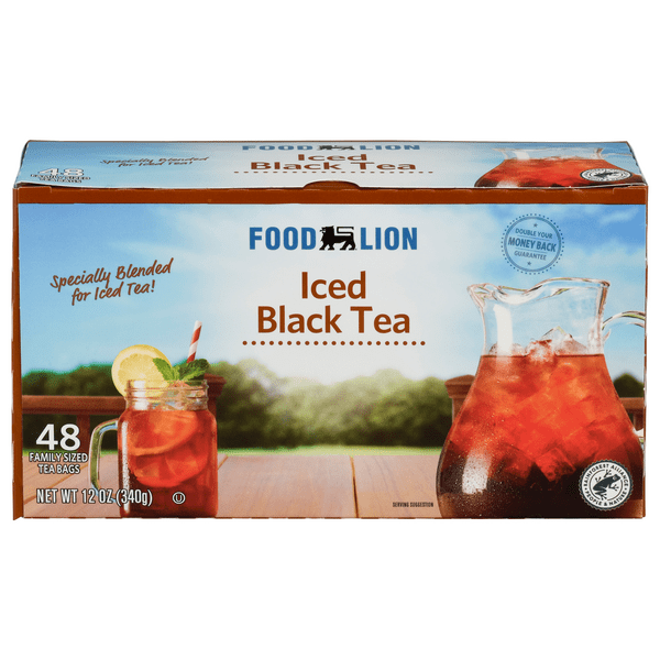 Save on Food Lion Iced Black Tea Bags Family Sized Order Online