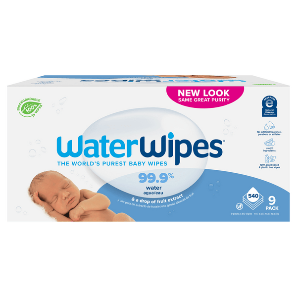 Save on WaterWipes Baby Wipes Chemical Free 60 ct ea 9 pk Order