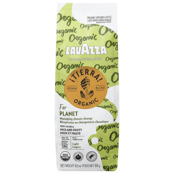 Save on LavAzza iTierra! For Light Roast Coffee Organic (Ground
