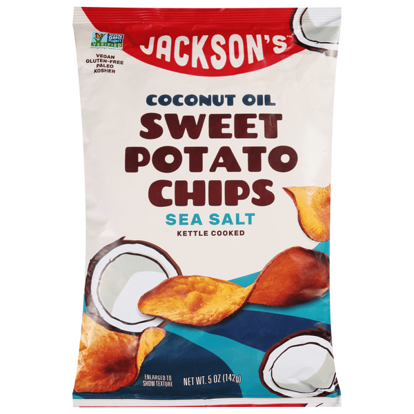 Save on Jackson's Honest Sweet Potato Chips Sea Salt Gluten Free Order