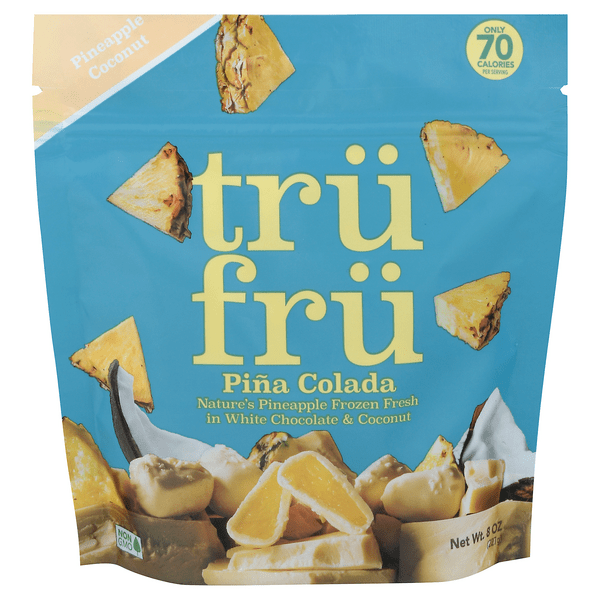 Save on Tru Fru Pina Colada Pineapple in White Chocolate & Coconut