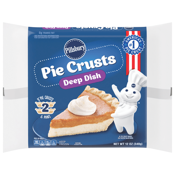 Save on Pillsbury Pie Crust Deep Dish 9 Inch Frozen 2 ct Order Online