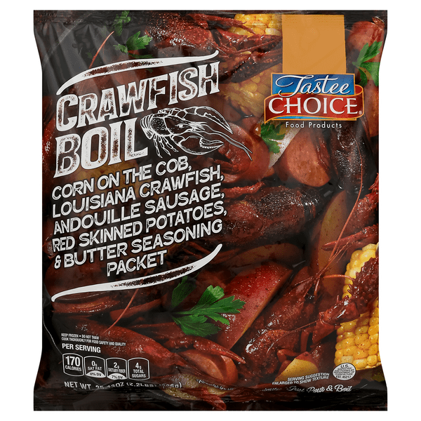 Save on Tastee Choice Crawfish Boil Frozen Order Online Delivery MARTIN'S