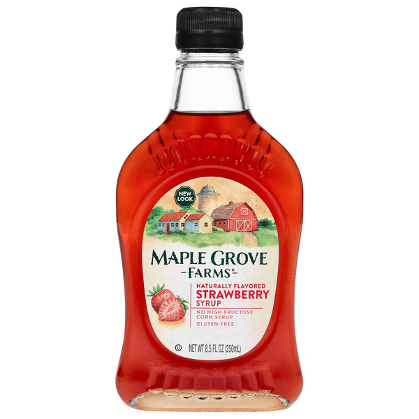 Save on Maple Grove Farms Syrup Strawberry Order Online Delivery Giant