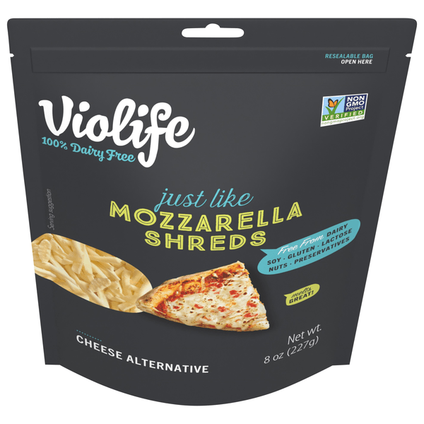 Save on Violife Dairy Free Vegan Shredded Just Like Mozzarella Cheese