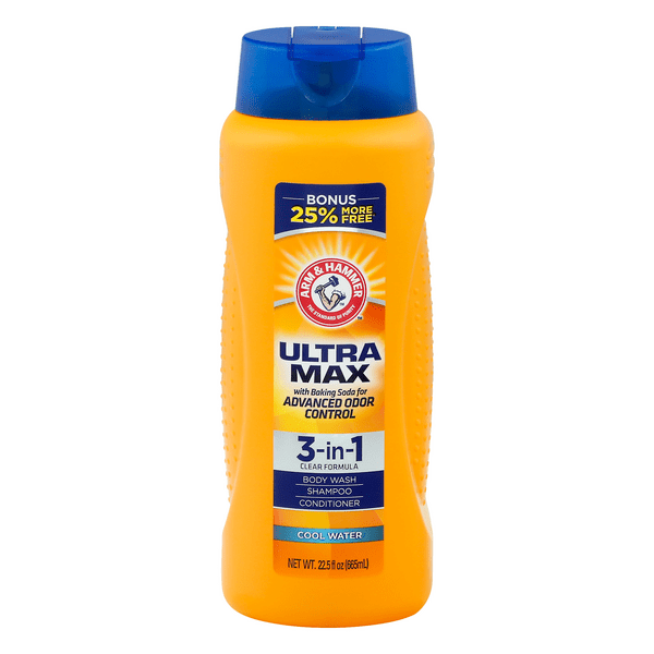 Save on Arm & Hammer Body Wash Shampoo & Conditioner 3in1 Cool Water Order Online Delivery