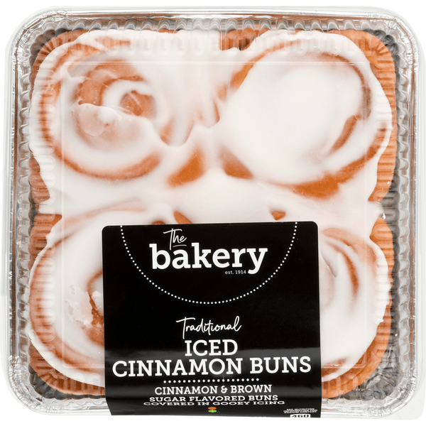 Save on Stop & Shop The Bakery Traditional Iced Cinnamon Buns 4 ct