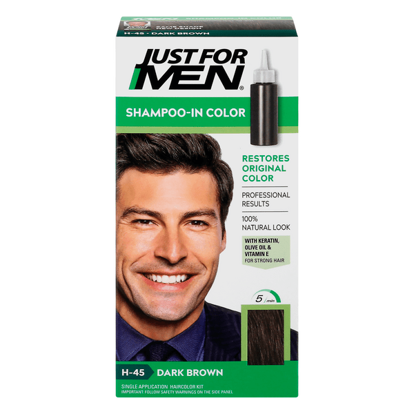 Save on Just For Men Original Forumula ShampooIn Hair Color Dark Brown