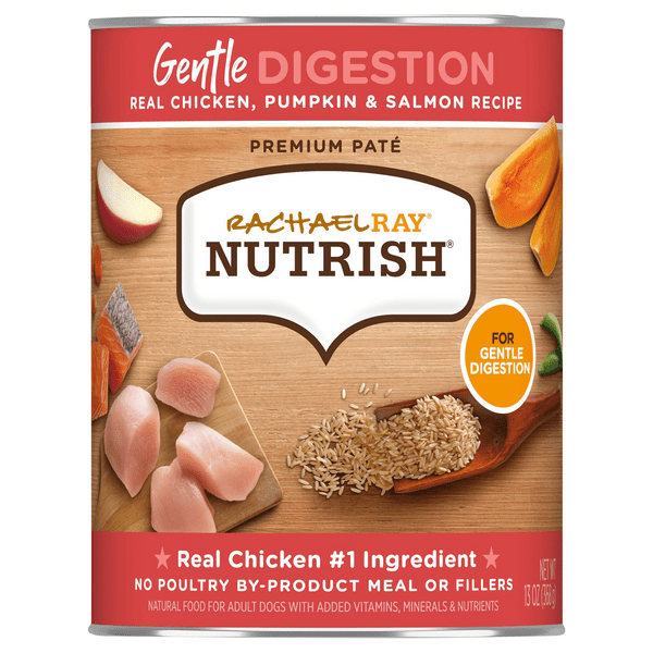 Save on Rachael Ray Nutrish Wet Dog Food Real Chicken Pumpkin Salmon