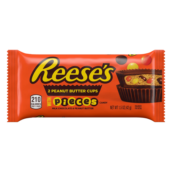 Save on Reese's Peanut Butter Cups with Reese's Pieces 2 ct Order