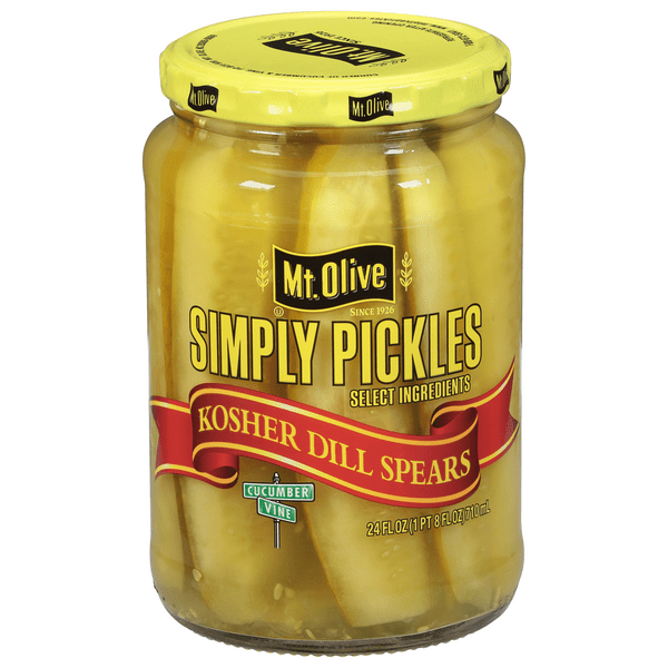 Save on Mt. Olive Simply Pickles Kosher Dill Spears Order Online