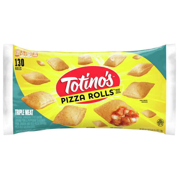 Save on Totino's Pizza Rolls Triple Meat 130 ct Order Online Delivery Food Lion