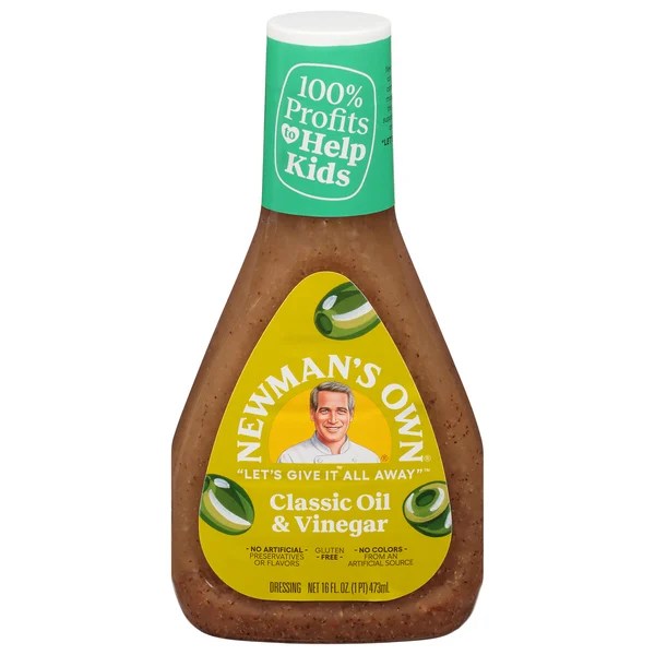 Save on Newman's Own Olive Oil & Vinegar Dressing All Natural Order Online Delivery Stop & Shop