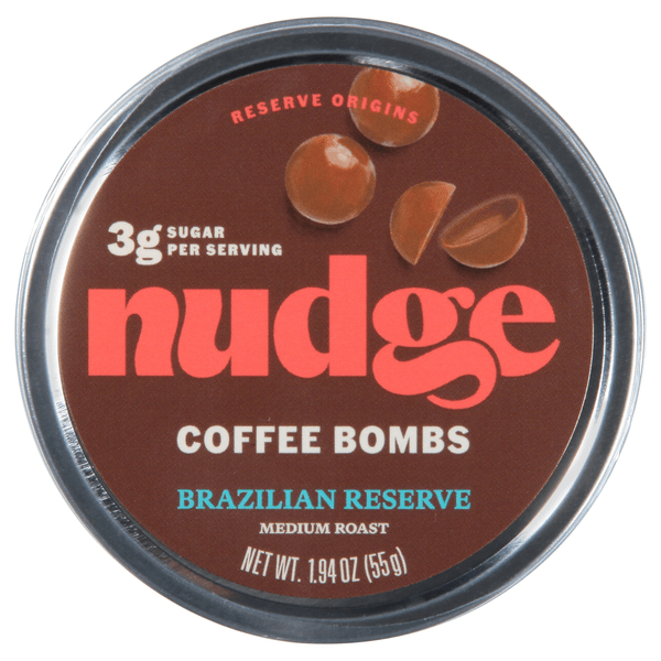 Save on Nudge Coffee Bombs Brazilian Reserve Medium Roast Order Online