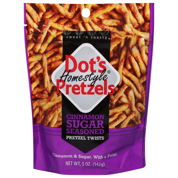 Save on Dot's Homestyle Pretzels Twists Cinnamon Sugar Seasoned Order Online Delivery GIANT