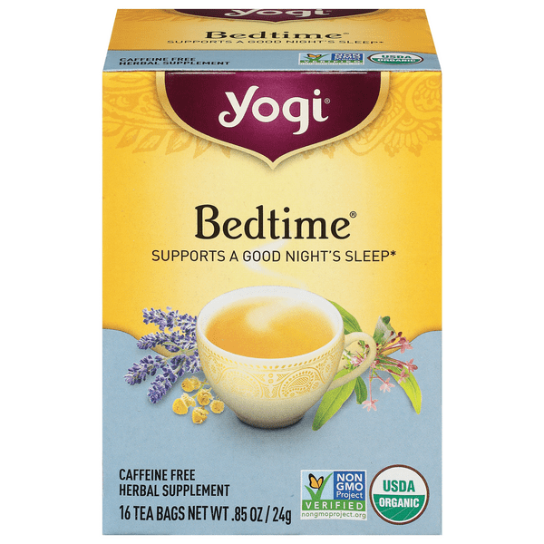 Save on Yogi Bedtime Herbal Tea Bags Caffeine Free Organic Order Online