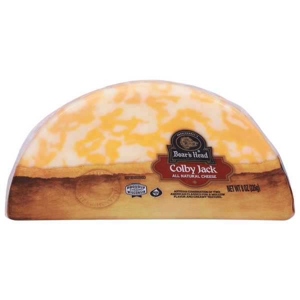Save on Boar's Head Colby Jack Cheese Chunk Order Online Delivery Giant