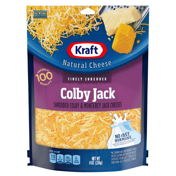 Save on Kraft Colby Jack Cheese Finely Shredded Natural Order Online