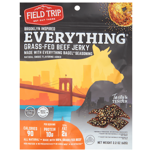 Save on FIELD TRIP Grassfed Beef Jerky Brooklyn Style Everything All