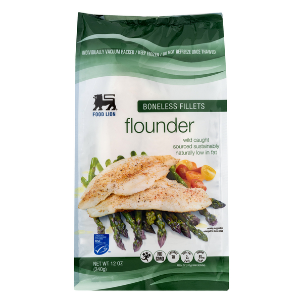 Save on Food Lion Flounder Boneless Fillets Order Online Delivery