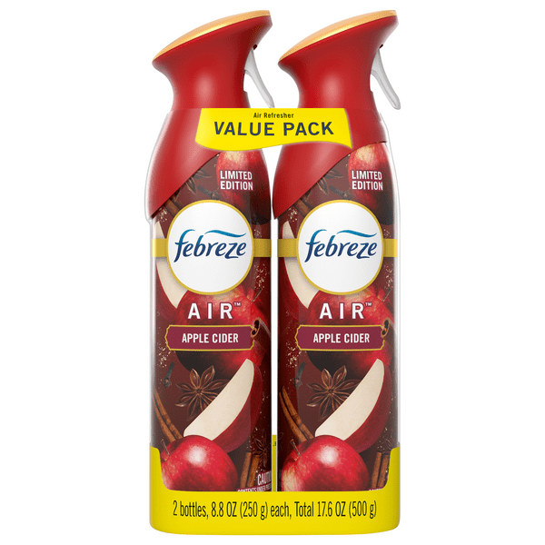 Save on Febreze Air Apple Cider Air Freshener Aerosol Spray 2 ct
