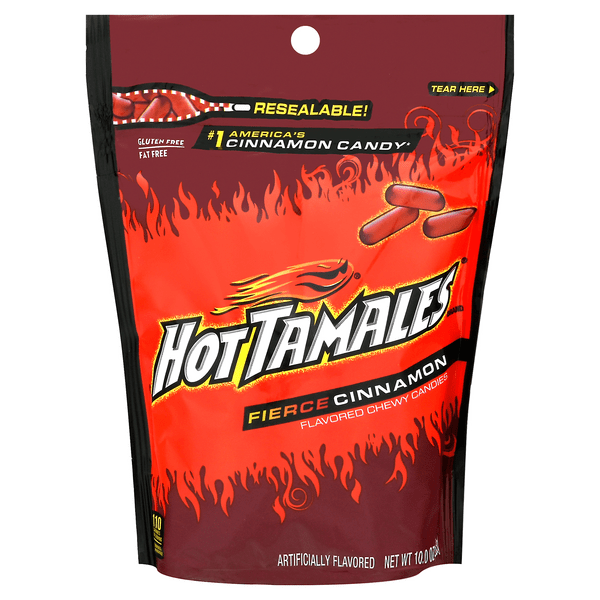Save on Hot Tamales Chewy Candies Fierce Cinnamon Order Online Delivery