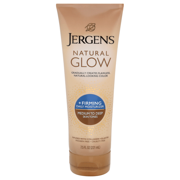 Save on Jergens Natural Glow +FIRMING Daily Moisturizer Medium to Tan