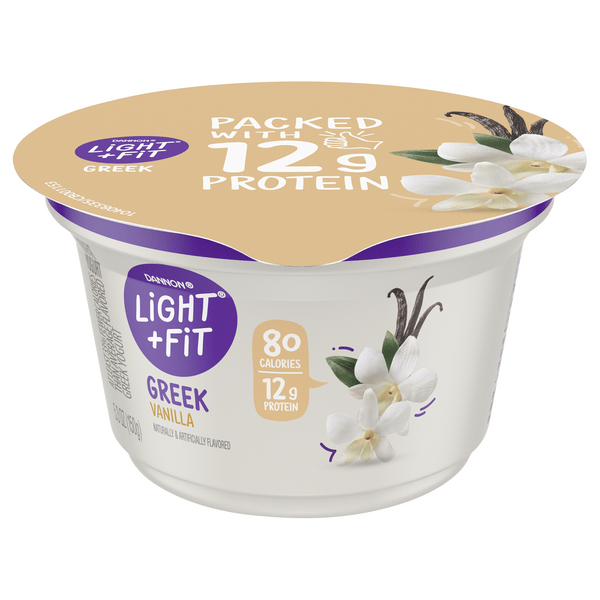 Dannon Light And Fit Vanilla Greek Yogurt Nutrition Label Shelly Lighting