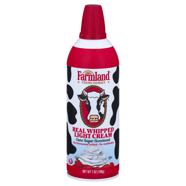 Save on Farmland Real Whipped Cream Light Aerosol Refrigerated Order Online Delivery Stop & Shop
