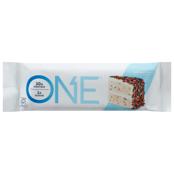 Save on ONE Protein Bar Birthday Cake Gluten Free Order Online Delivery