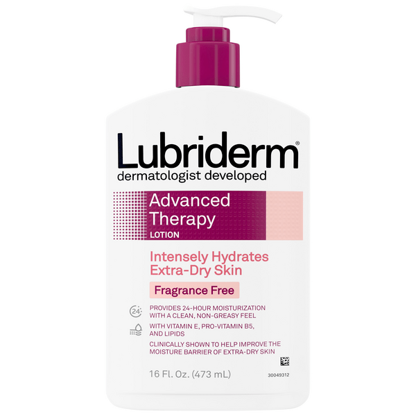Save on Lubriderm Advanced Therapy Lotion Extra Dry Skin Frangrance