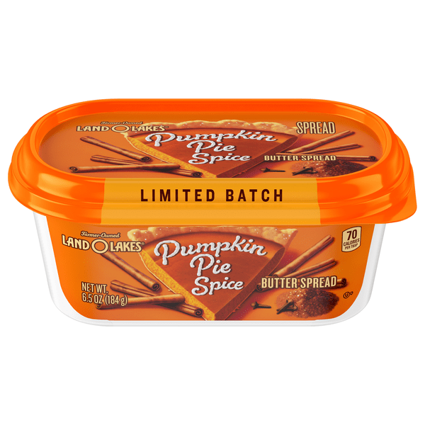 Save on Land O Lakes Pumpkin Pie Spice Butter Spread Order Online