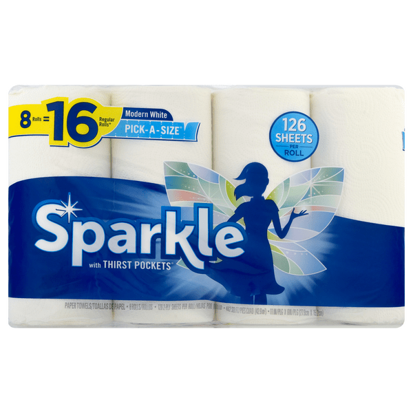 Sparkle Paper Towels Logo