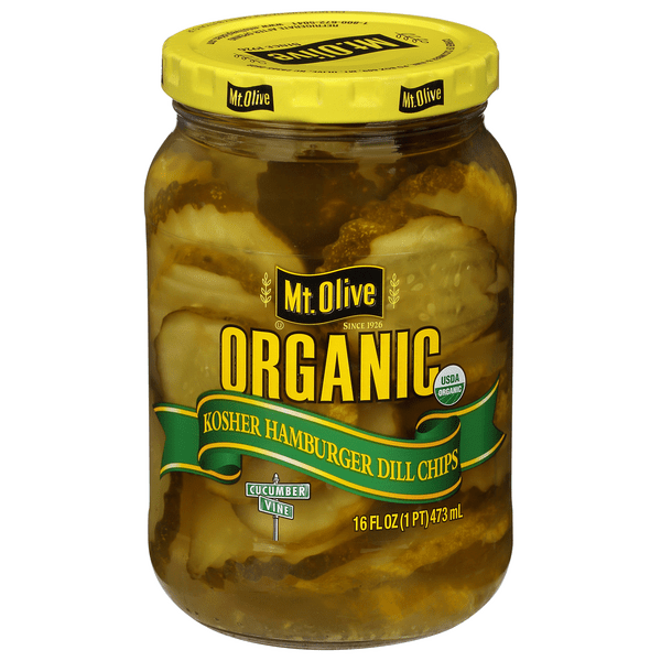 Save on Mt. Olive Kosher Hamburger Dill Chips Organic Order Online