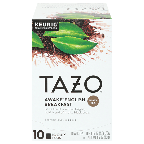 Save on Tazo Awake English Breakfast Black Tea KCup Pods Order Online Delivery Giant