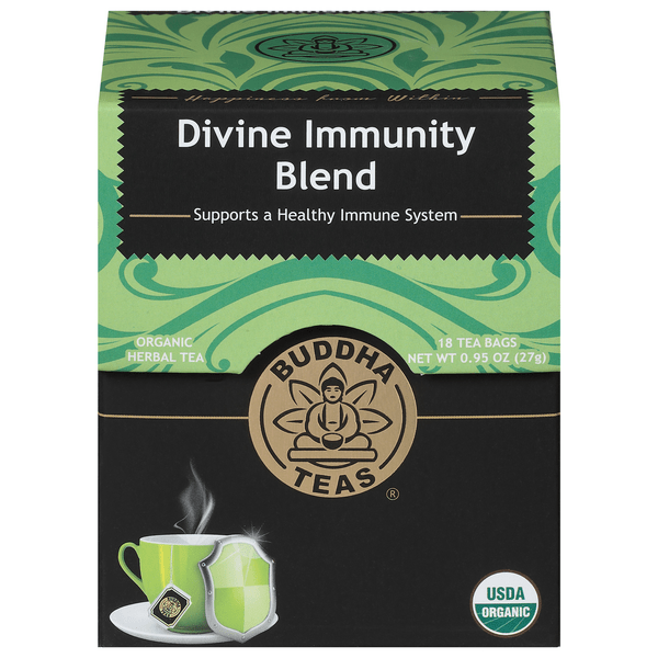 Save on Buddha Teas Divine Immunity Blend Herbal Tea Bags Order Online