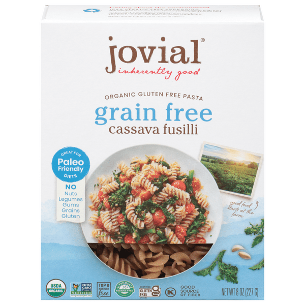 Save on jovial Cassava Fusilli Pasta Grain Free Organic Order Online