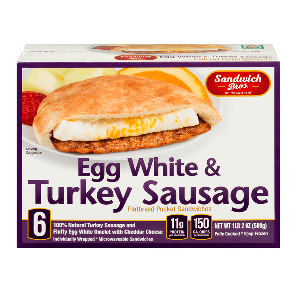 Save on Sandwich Bros.of Wisconsin Flatbread Pocket Sandwiches Egg