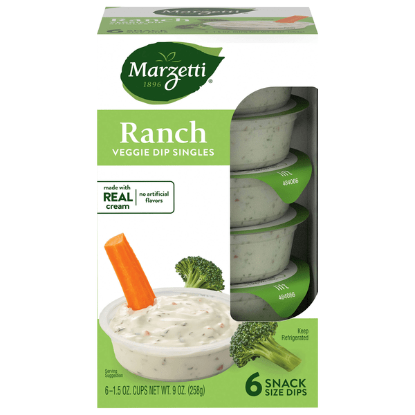 Save on Marzetti Veggie Dip Single Cups 6 ct Order Online Delivery