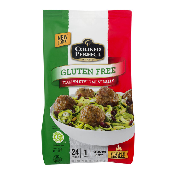 Save on Cooked Perfect Meatballs Italian Style Gluten Free Dinner Size
