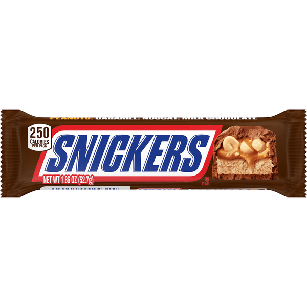 Save on Snickers Peanuts Caramel & Milk Chocolate Candy Bar Order