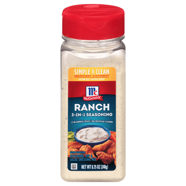 Save on McCormick Ranch 3in1 Seasoning Gluten Free Order Online