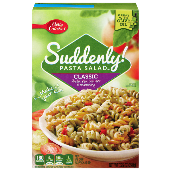 Save on Betty Crocker Suddenly Salad Classic Pasta Order Online