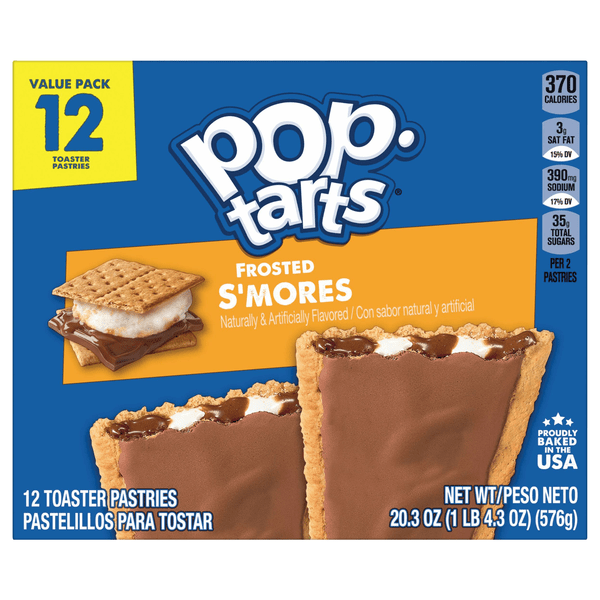 Save on PopTarts Toaster Pastries Frosted S'mores 12 ct Order Online