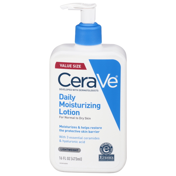 Save on CeraVe Daily Moisturizing Lotion Lightweight Pump Hyaluronic