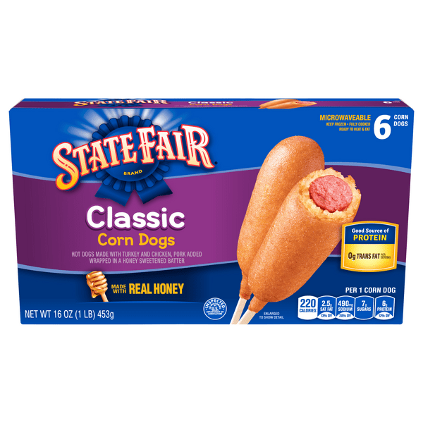 Save on State Fair Classic Corn Dogs 6 ct Order Online Delivery