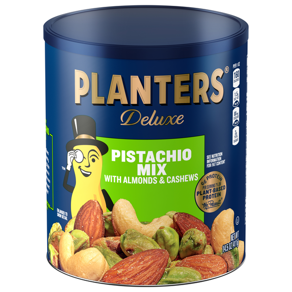 Save on Planters Deluxe Pistachio Mix with Almonds & Cashews Order