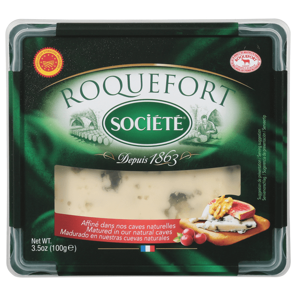 Save on Societe Aged Roquefort Cheese Order Online Delivery Stop & Shop