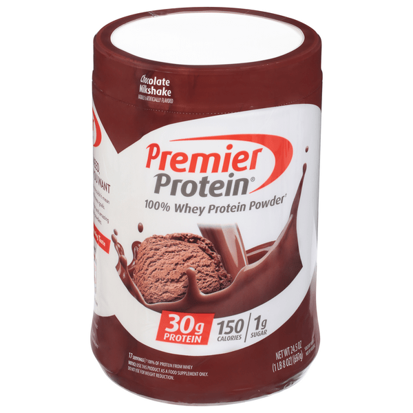 Save on Premier Protein 100 Whey Protein Powder Chocolate Milkshake