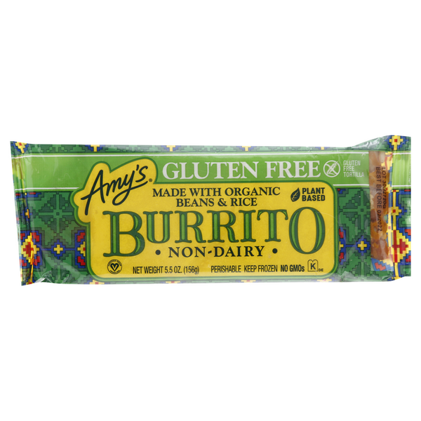 Save on Amy's Burrito NonDairy Gluten Free Organic Order Online